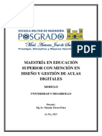 Dossier Pedagógico. Unidad I