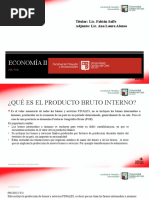 Economía Ii: Titular: Lic. Fabián Saffe Adjunto: Lic. Ana Laura Alonso