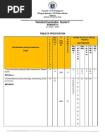 Periodical Examination-Quarter 3: Department of Education