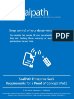 SealPath Enterprise SaaS - PoC Requirements