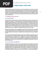 8-9. Guerra Colonial Y Crisis de 1898: Introdución