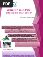 Educación en El Perú y Amazonas