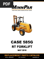 CASE 585G: RT Forklift