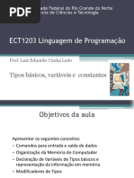 02 ECT1203 - Tipos - Bsicos - Variveis - e - Constantes C++