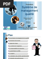 Système de Management Qualité Système de Management Qualité: Formation Formation