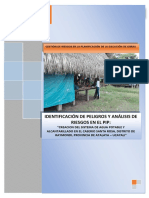 Identificación de Peligros Y Análisis de Riesgos en El Pip