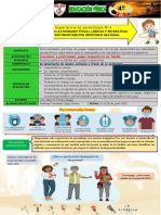 Practicamos Actividades Físicas, Lúdicas Y Recreativas para Construir Nuestra Identidad Nacional