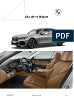 BMW 740le Xdrive M Sport