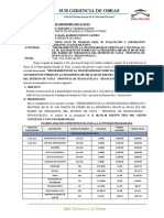 Informe N.º 00 - Remito Plan de Trabajo - Pavimentacion Del Jr. San Martin de Porres