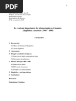 Lenguas Extranjeras en Colombia