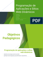 Programação de Aplicações e Sítios Web Dinâmicos - #2