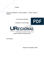 Universidad Regional Salcajá: Carrera de Licenciatura en Ciencias Jurídicas y Sociales, Abogacía y Notariado