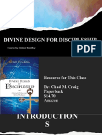 Divine Design For Discipleship 1