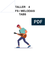 Taller 4 Riffs / Melodias Tabs