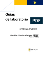 Práctica de Laboratorio 6 CDP501 FIS521 - Segunda Ley de Newton en Rotación