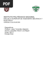 Instituto Politécn Ico Nacional: Escuela Superior de Ingeniería Mecánica Y Eléctrica Unidad Culhuacan Dispositivos