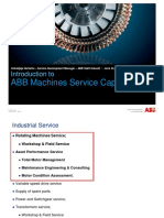 Introduction To: ABB Machines Service Capabilities