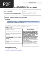 Guía de Práctica #5:: Entender Qué Es Un Experimento y Las Partes Que Se Compone