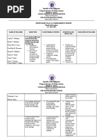 TECHNICAL ASSISTANCE ACCOMPLISHMENT REPORT - November