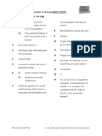 Answer Key: Comprehension (Pp. 19-20)