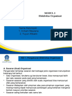 Organisasi Modul 3