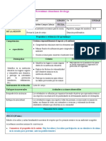 Sesión N°:: Prevenimos Situaciones de Riesgo