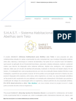 S.H.A.S.T. - Sistema Habitacional para Abelhas Sem Teto