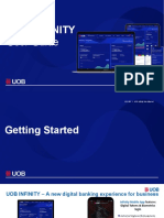 Uob Infinity: User Guide