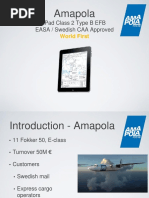 Ipad Class 2 Type B Efb Easa / Swedish Caa Approved: Amapola