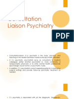 Consultation Liaison Psychiatry