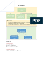 Actividades: Proposición Lógica