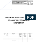 SSOMA-PRE-04 Ver. 00 Procedimiento de Convocatoria, Conformacion y Eleccion de La Brigada de Emergencia - Ecopalmar 2019