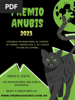 Premio Anubis: Certamen Internacional de Cuentos de Terror, Fantásticos Y de Ciencia Ficción en Español