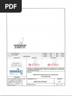 Procedimiento de Medicion de Espesores