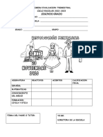 Examen de Segundo Grado