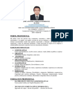 CV JOSE ANTONIO CARDENAS RODRIGUEZ DOCUMENTADO 2022