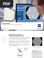 Zeiss Multisem The World's Fastest Scanning Electron Microscopes