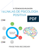 Técnicas de Psicología Positiva