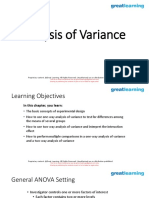 Analysis of Variance