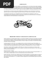 La Motocicleta y Su Innovaciones Tecnicas y Tecnologicas