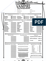 Vampire V20-Playtest 4-Page Editable