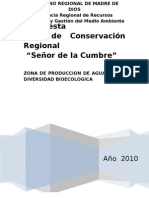 Area - Conservacion - Regional Señor de La Cumbre