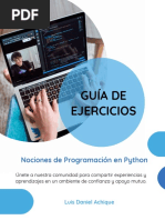 Guia de Ejercicios Nociones de Programacion en Python v0.6.3