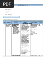 Actividad #13