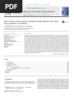 Heat Transfer Enhancement in Parabolic Trough Collector Tube Using Al2O3-synthetic Oil Nanofluid