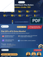 Batch Prospectus GATE - ME & CH - Batch 28 April