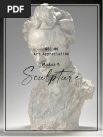 GEC 06 Art Appreciation Module 3 (Sculpture)