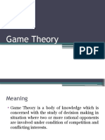 Game Theory