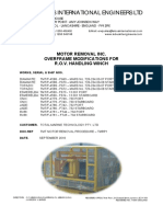 TMT Motor Removal Procedure MRP1