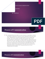 Course Title: Class:: Introduction To Mass Communication Bs (It) 7Th Semester